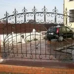 Варіанти оформлення кованих огорож огорож