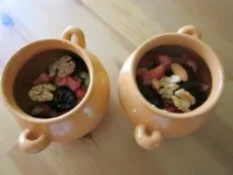 Горщики з овочами, Вегетаріанські рецепти горщики