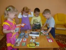 Гра-асоціація «Абетка маленького лісничанина» для дітей 3 роки життя дітей