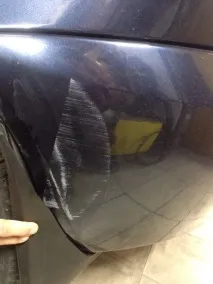 Позбавлення від жучків Калина фарбування капота, крила, частини заднього бампера жучків