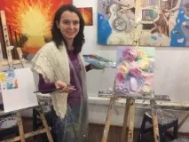 Як намалювати море олією поетапно для початківців початківців