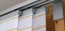 Як вибрати і встановити карниз для японських штор встановити