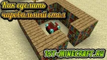 Як у майнкрафті зробити чарівний стіл майнкрафті