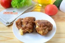 Кишеньки з курячого філе з сиром - покроковий рецепт з фото на курячого