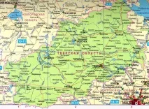 Карта Тверської області детальна із супутника - Карта для туриста Карта для туриста карта