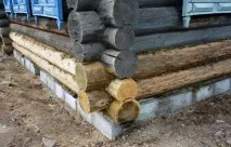 Клеєний брус із модрини та кедра профільований дуб та сосна клеєний