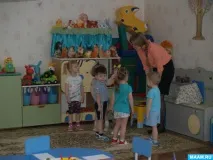 Конспект НОД змалювання штампами з картоплі у першій молодшій групі «Повітряні кулі» змалювання