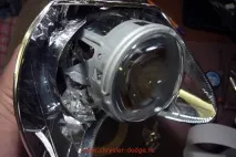 Ксенонові лінзи Bosh на Dodge Caravan 2001-2007 caravan