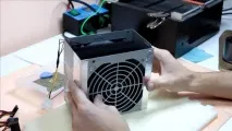 захранването вентилатор