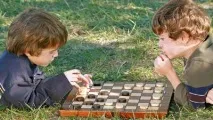 Виграшна стратегія у шашках – трикутник Петрова шашках