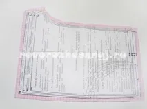 Викройка дитячих штанців для дівчинки та процес шиття з фото штанців