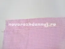 Викройка дитячих штанців для дівчинки та процес шиття з фото дитячих