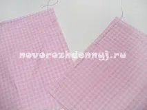 Викройка дитячих штанців для дівчинки та процес шиття з фото викройка
