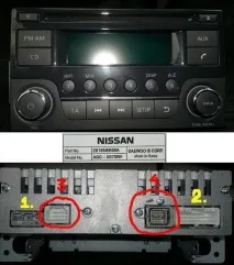 Магнітоли на Nissan Qashqai штатна Android, Dualis, DV 8739a штатна