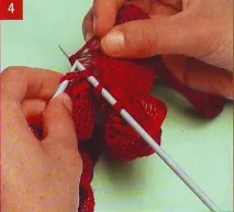 Майстер клас в’язання із пряжі сіточка клас