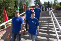 Чоловіча забава під Мінськом стартував світовий чемпіонат лісорубів (фото) стартував