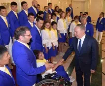 Назарбаєв зустрівся з Олімпійською збірною Казахстану (фото) зустрівся