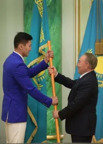 Назарбаєв зустрівся з Олімпійською збірною Казахстану (фото) зустрівся