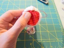 Новорічна шапочка для іграшки – Ярмарок Майстрів іграшки