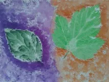 листа Нетрадиционни техники рисуване