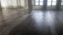 Час висихання напівсухої стяжки можна
