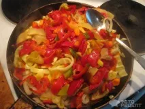 Рецепт Яловиче серце з овочами, Оригінально та смачно яловиче
