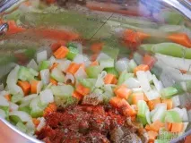 Рецепт Французький овочевий суп, з сочевицею та селера французький