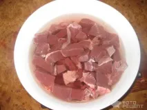 Рецепт Яловиче серце з овочами, Оригінально та смачно рецепт