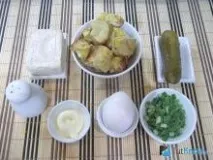 малки кубчета всички съставки