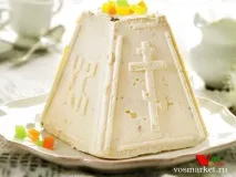 Рецепт сирної пасхи зфото (заварний та сирий) рецепт