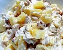 Салат Оксамитовий з крабовими паличками,сиром та морквою - Святкові салати від 1001 ЇЖА крабовими