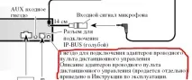 Рідний джойстик не рідна магнітола, інструкція із застосування для магнітол Pioneer та Sony джойстик