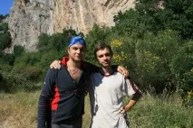 Зйомки фільму Альпініст - скелелазні сцени зйомки