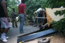 Зйомки фільму Альпініст - скелелазні сцени фільму