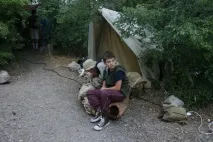 Зйомки фільму Альпініст - скелелазні сцени зйомки