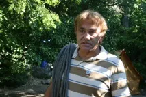 Зйомки фільму Альпініст - скелелазні сцени альпініст