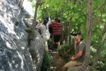 Зйомки фільму Альпініст - скелелазні сцени зйомки