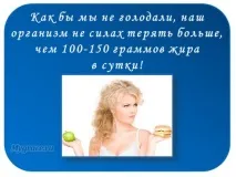 Скільки жиру можна втратити за день правда, що шокує день