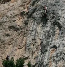 Зйомки фільму Альпініст - скелелазні сцени фільму