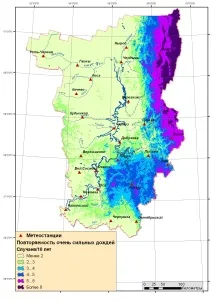 Сильні дощі - Небезпечні природні явища Пермського краю небезпечні