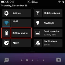 Поради щодо економії заряду акумулятора у BlackBerry 10 економії
