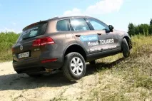 Тест-драйв 150 кілометрів на новому Volkswagen Touareg Volkswagen Touareg кілометрів