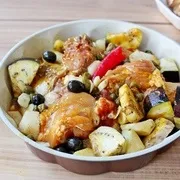 печен пиле