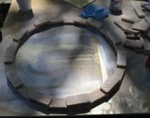 руками