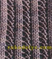 В’язанняажурного жіночого шарфа спицями шарфа