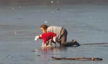 разтопеното жената