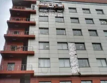 Будівництво Трансаеро будівництво навісного вентильованого фасаду в 2014 році компанією Альпіка будівництво