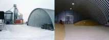 Безкаркасні ангари - технологія зведення, переваги конструкції ангари
