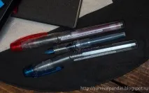 Бюджетні пір’яні ручки з ебея ручка