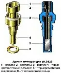 Датчик температури, способи та схеми перевірки справності схеми